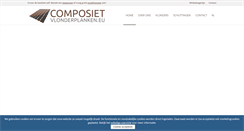 Desktop Screenshot of composiet-vlonderplanken.eu
